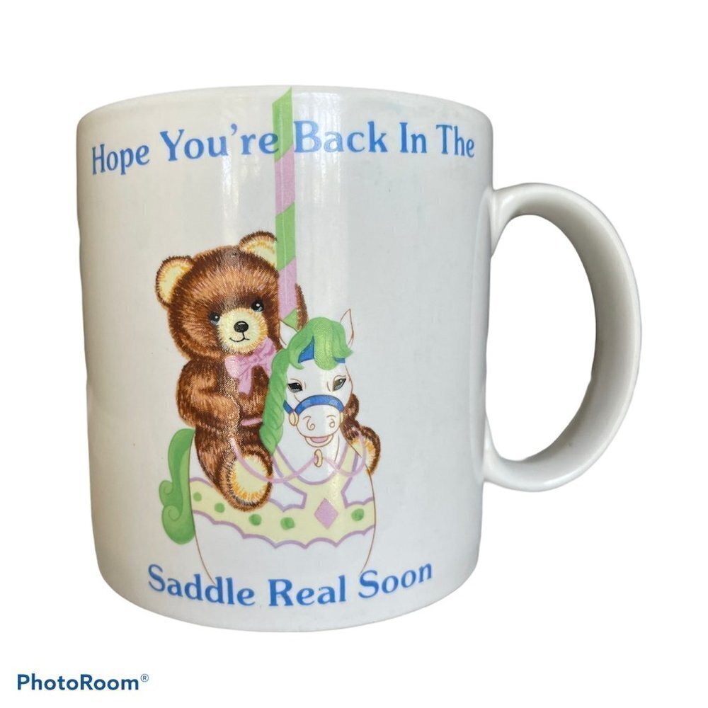 Vintage 1980’s RUSS Get Well Soon Coffee Mug